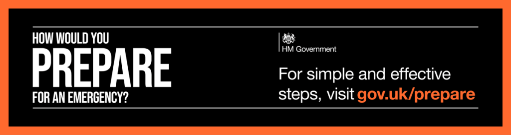 Image displays the Gov.uk Prepare Banner graphic